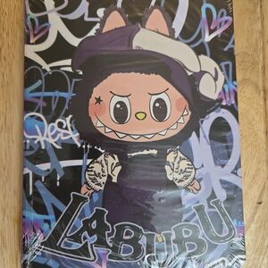 Graffiti Art Print - Purple and Black